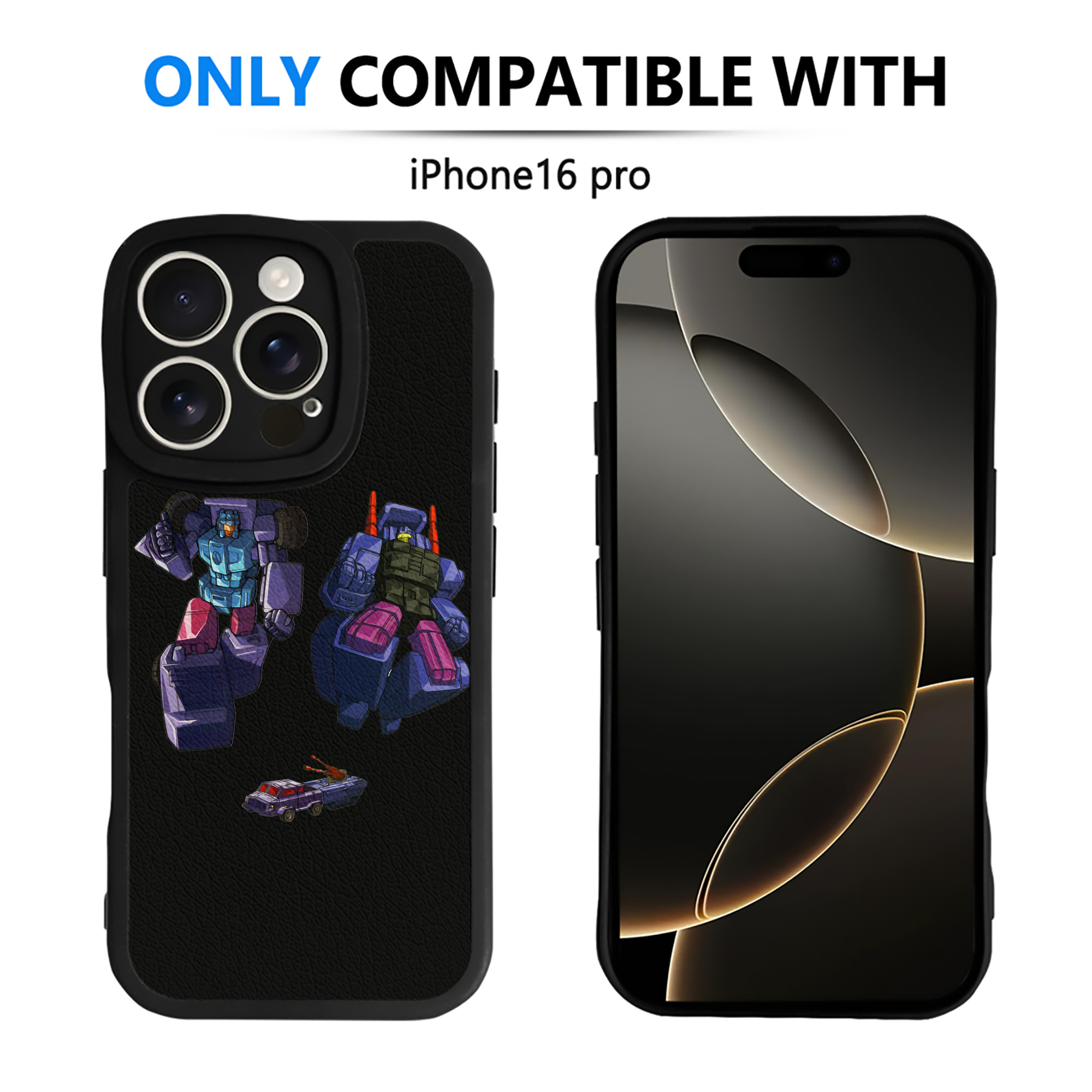 （画像用）  【iPhone 16シリーズ対応】シリコンスマホケース（レザー調） 材質：シリコン